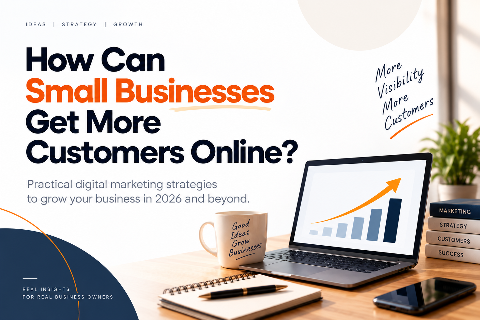 What Actually Helps Small Businesses Get Customers Online — a blog post by Extradigitz on the practical customer journey from discovery to enquiry