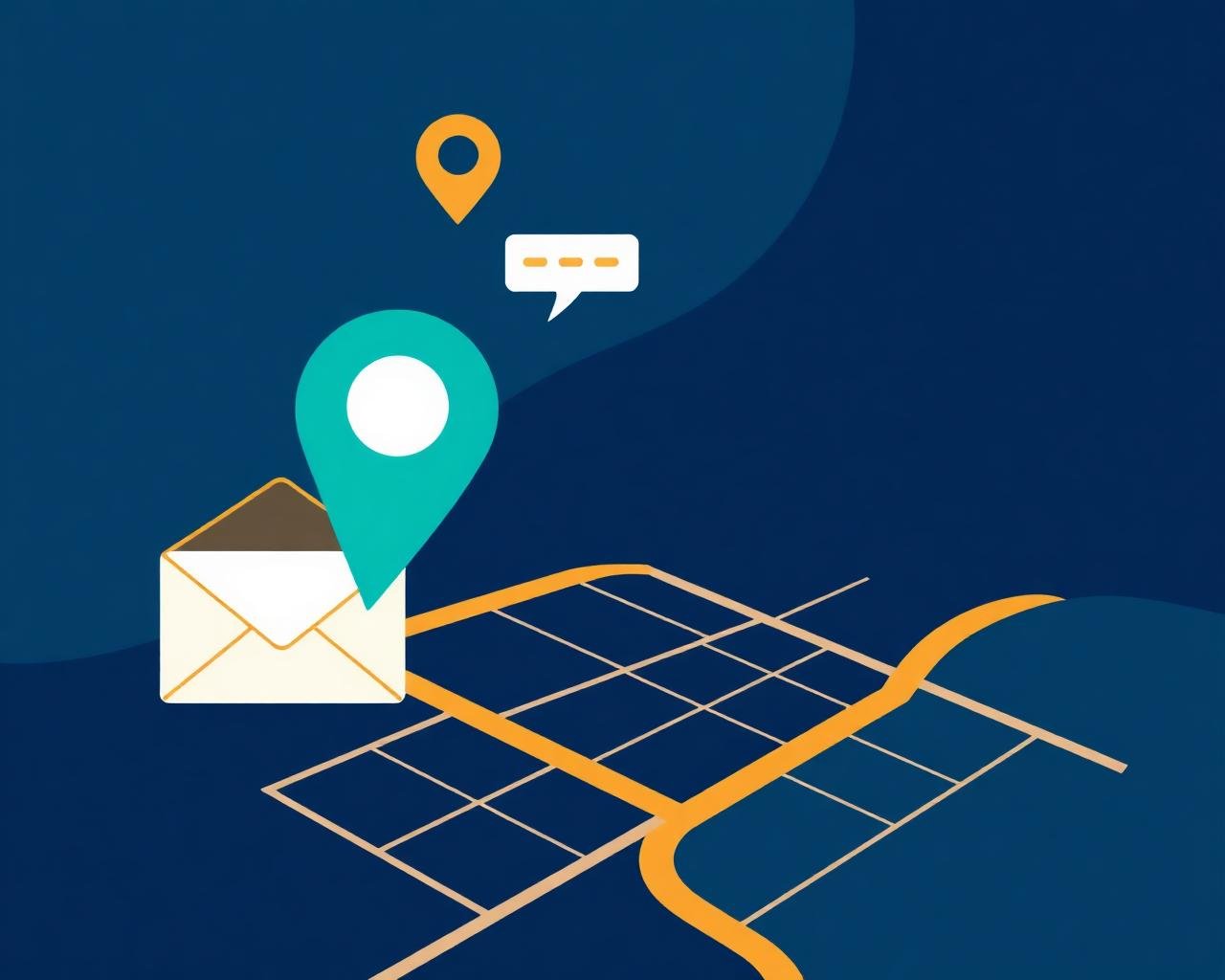 Illustration of an email campaign landing in an inbox