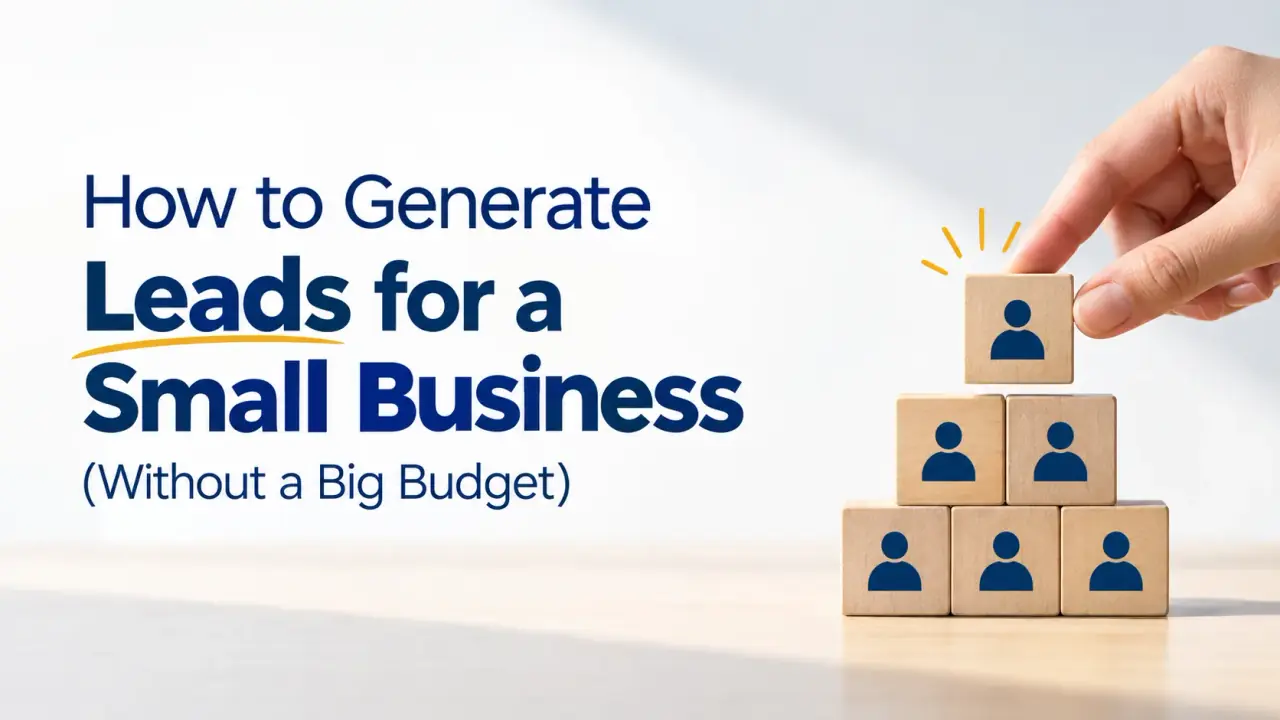 How to generate leads for a small business without a big budget
