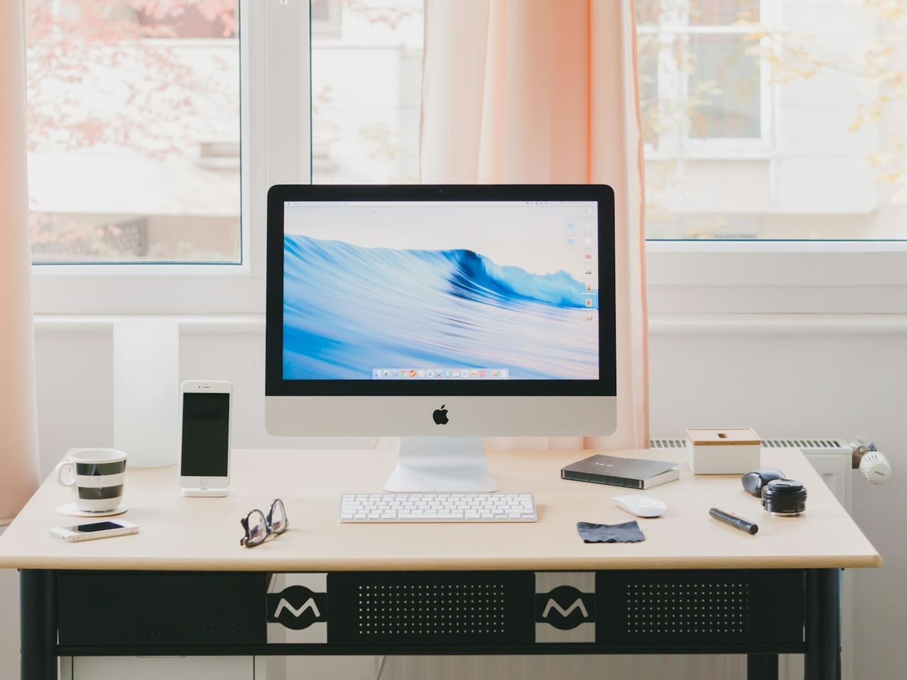 Creator with a camera and content setup, representing influencer campaign work